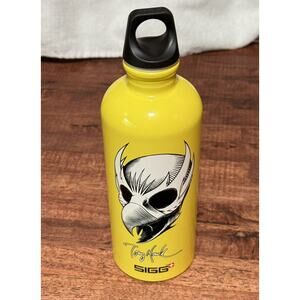 Sigg Tony Hawk Little Skater Water Bottle Yellow New Beverage Holder 18oz